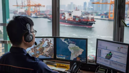 logistics-chain-cargo-movement-interactive-screen-logistics-office-against-backdrop-port