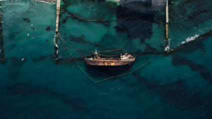 top-view-old-tanker-that-ran-aground-overturned